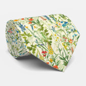 Mannen Wildflower Bloemen Bruiloft Stropdas bruide (Opgerold)