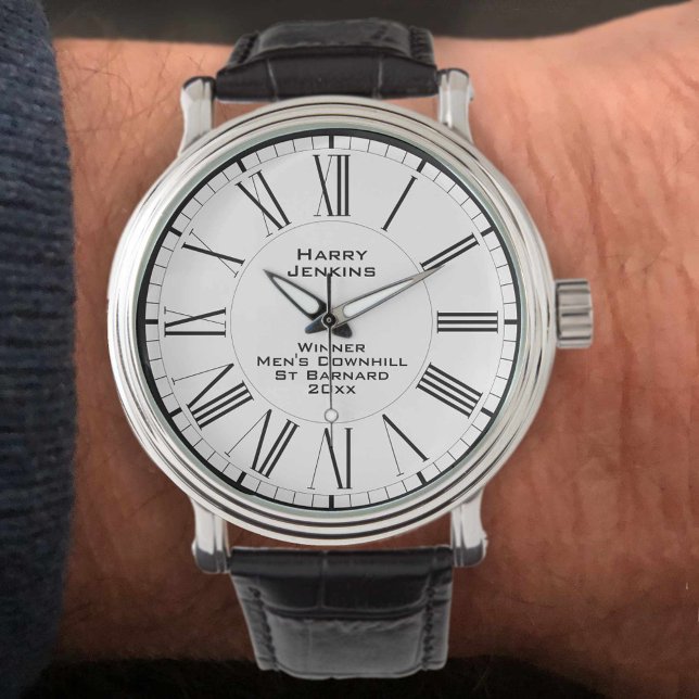 Mannen Winner Ski Downhill Horloge (Creator heeft geüpload)