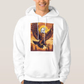Mannen-winterjas Hoodie (Voorkant)