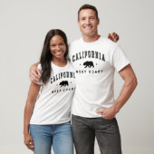 Mannen wit Californië, westkust - Grizzly Beer T-shirt (Unisex)