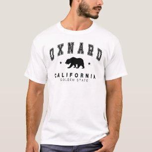 Mannen wit Oxnard - Grizzly Beer Design T-shirt