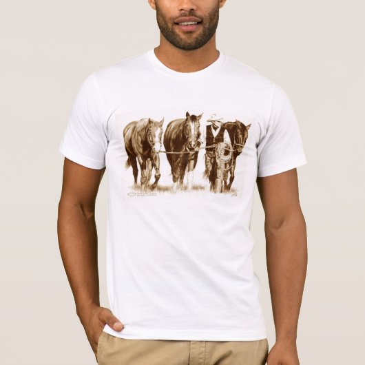 Mannen Witte T-shirt (Voorkant)