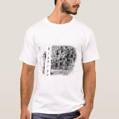 mannen witte T-shirt (Voorkant)