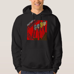 Mannen Women Electronic Kraftwerk Music Funny Mann Hoodie