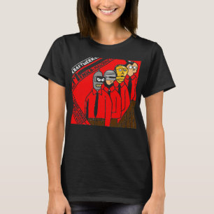 Mannen Women Electronic Kraftwerk Music Funny Mann T-shirt