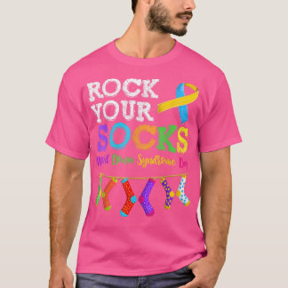 Mannen Women Kind Down Syndrome Awareness Shirt, R T-shirt