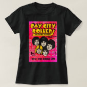 Mannen Womens Band Bay City Rollers Music Rock Awe T-shirt (Design voorkant)