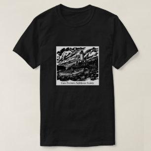 Mannen Woodblock Logo T-Shirt - Zwart