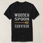 Mannen Wooden Spoon Survivor T Shirt2894 T-shirt (Design voorkant)