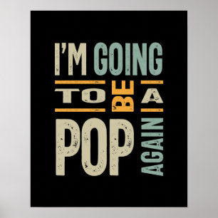 Mannen word ik weer een Pop Poster