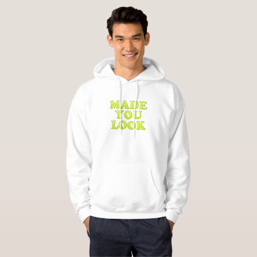 Mannen worden te koop aangeboden! hoodie (Voorkant volledig)