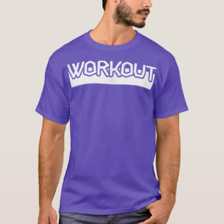 Mannen WORKOUT Gym Fitness Workout Bodybuilding Mo T-shirt