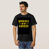 mannen Workout Warrior Special T shirt (Voorkant volledig)