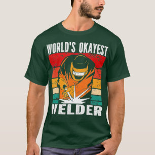 Mannen World Wds okayest Welder T-shirt
