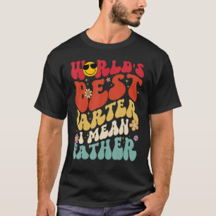 Mannen World's Best Farter Ik bedoel Vaderdag T-shirt