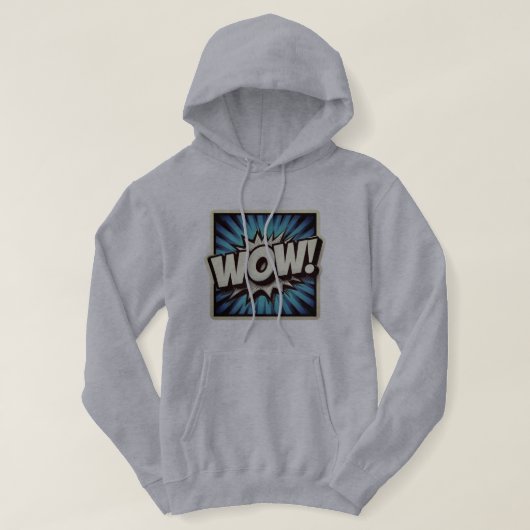 mannen wow hoodie (Design voorkant)