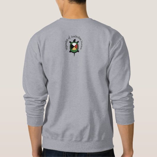Mannen Wyandot Supporter Sweatshirt (Achterkant)