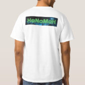 Mannen XeNoMaK logo 2 zijkanten T-shirt (Achterkant)