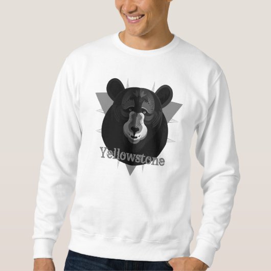 Mannen Yellowstone Beer Sweatshirt (Voorkant)