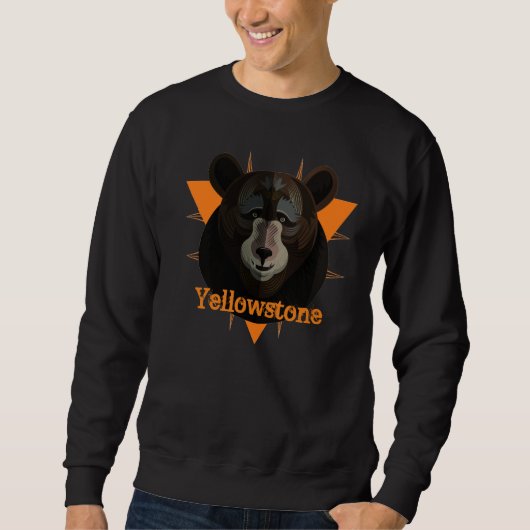 Mannen Yellowstone Beer Sweatshirt (Voorkant)