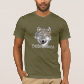 Mannen Yellowstone T-Shirt (Voorkant)