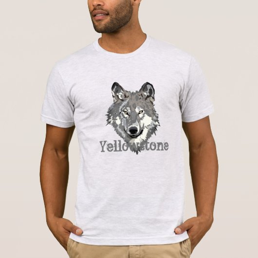 Mannen Yellowstone T-Shirt (Voorkant)