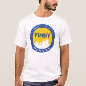 Mannen YIMBY Denver Logo Tshirt (Voorkant)