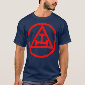 Mannen York Rite Royal Arch Vrijmetselarij T-shirt