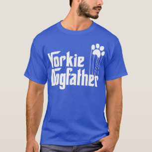 Mannen Yorkie Dog Pa T-shirt