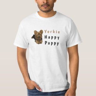 Mannen Yorkshire Terrier Hond T-shirt