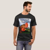 Mannen "Ze noemen me de Chicken Whisperer" t-shirt (Voorkant volledig)
