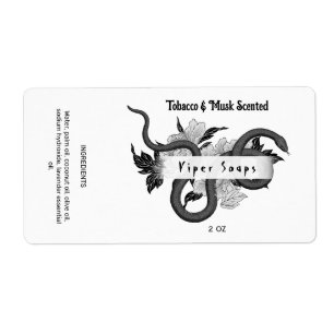 Mannen Zeap Snake Packaging Labels