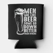Mannen zijn als bier blikjeskoeler (Voorkant)
