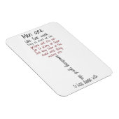 Mannen zijn als fijne Wine Quote Magnet Magneet (Rechterzijde)