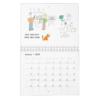 Mannen zijn als katten kalender-kleine kalender