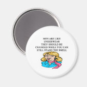 MANNEN zijn als ondergoed Magneet (Voorkant / Achterkant)