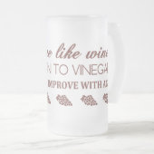 MANNEN ZIJN ALS WIJN... MATGLAS BIERPUL (Voorkant rechts)