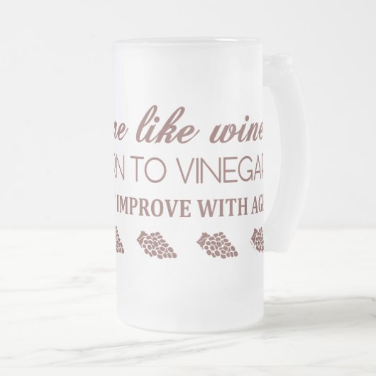 MANNEN ZIJN ALS WIJN... MATGLAS BIERPUL (Voorkant rechts)