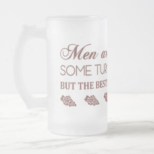 MANNEN ZIJN ALS WIJN... MATGLAS BIERPUL