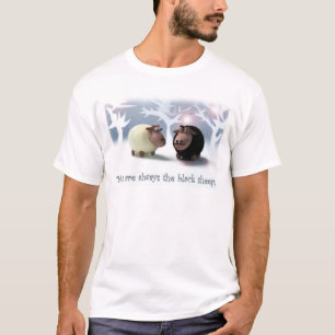 Mannen zijn altijd de zwarte schaar. t-shirt