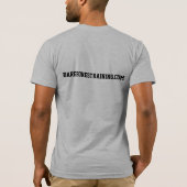 Mannen zijn Botten training T-Shirt (Achterkant)