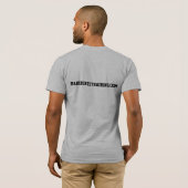 Mannen zijn Botten training T-Shirt (Achterkant volledig)