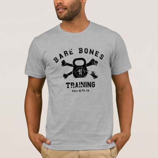 Mannen zijn Botten training T-Shirt (Voorkant)