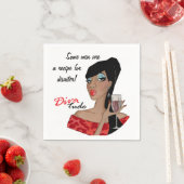 Mannen zijn een recept voor rampen! servet (Insitu)