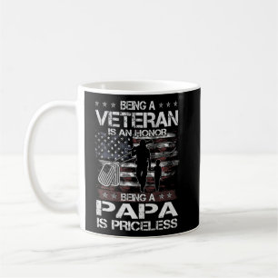Mannen zijn een veteraan en een eremiddel is geen koffiemok