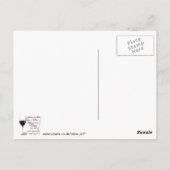 Mannen zijn net als fijne wijn. briefkaart (Achterkant)