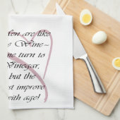 Mannen zijn net als mooie, grappige cadeautjes voo theedoek (Quarter Fold)