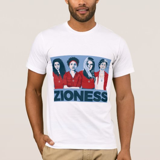 Mannen Zioness T-Shirt (Voorkant)