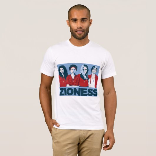 Mannen Zioness T-Shirt (Voorkant volledig)