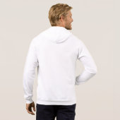 Mannen Zip Hoodie (Achterkant volledig)